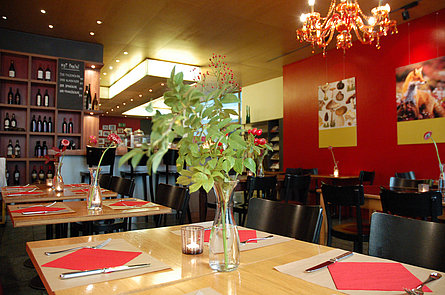 Pranzo al ristorante "Roter Turm"...